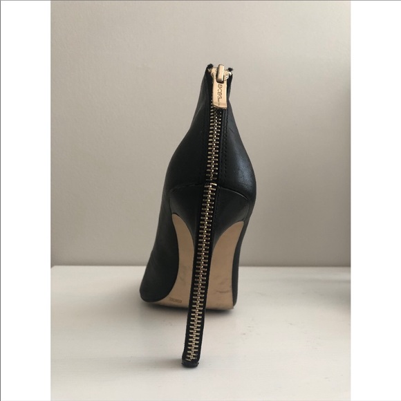 BCBGeneration Black Court Shoes with Zip detail - Picture 3 of 5